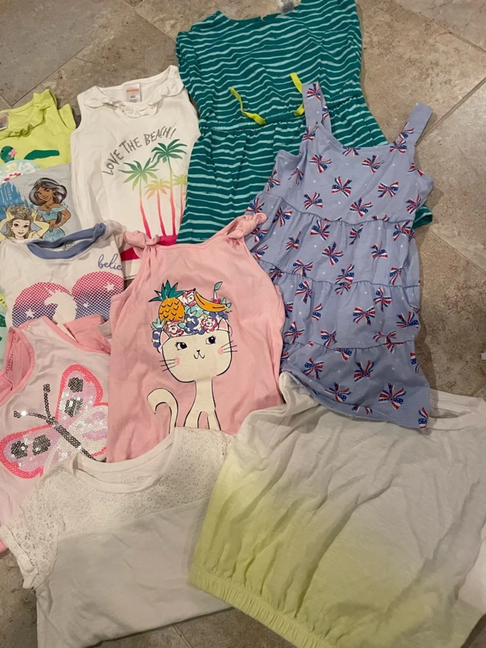BUNDLE Girl’s size 5 Summer Clothing Bundle 16 Pieces - Picture 4 of 4